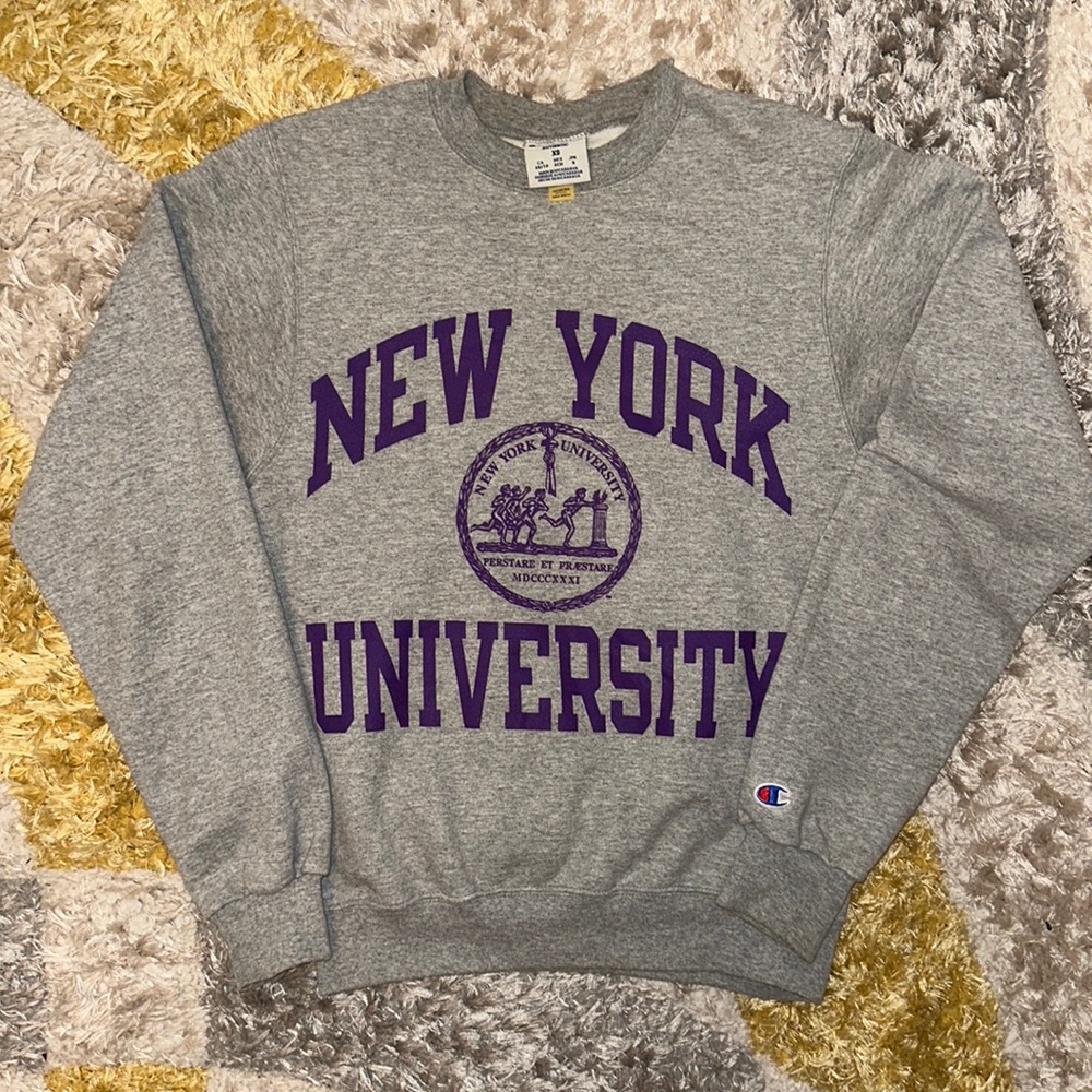 New York University Champion Crewneck